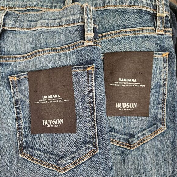 Hudson Jeans Barbara High Rise Skinny Jeans NWT Size 25 & 26 - Picture 8 of 8
